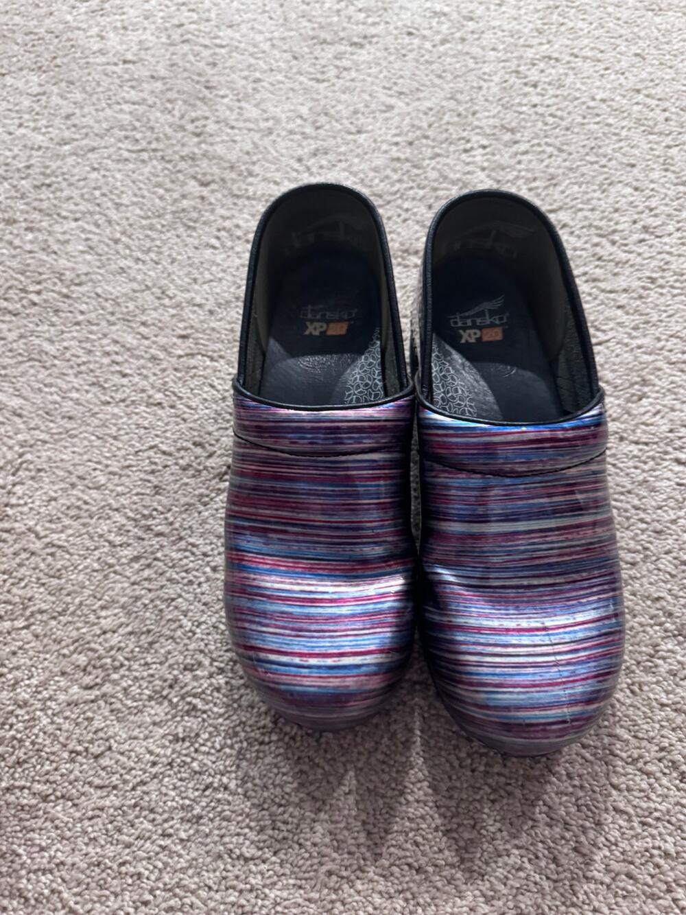 Dansko XP 2.0 Professional Clogs Multicolor Stripe EU Size 40 / US 9.5 - 10